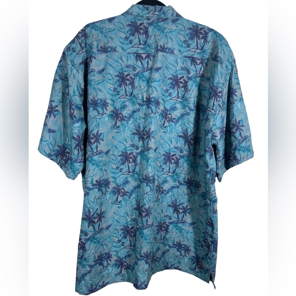 Vintage Joe Marlin Hawaiian Men's Button Down Short Sleeve Shirt - Picture 4 of 8